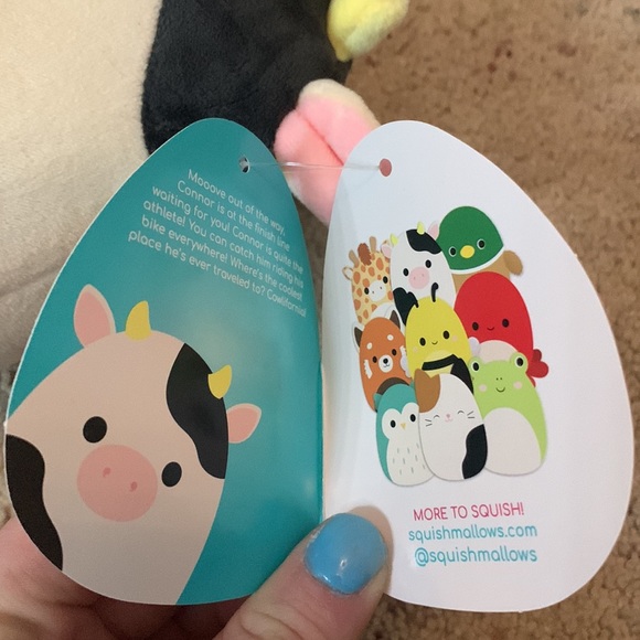 Connor the Cow Squishmallow - Picture 3 of 3